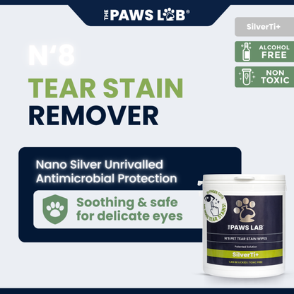 N’8 Pet Tear Stain Wipes