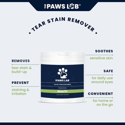 N’8 Pet Tear Stain Wipes