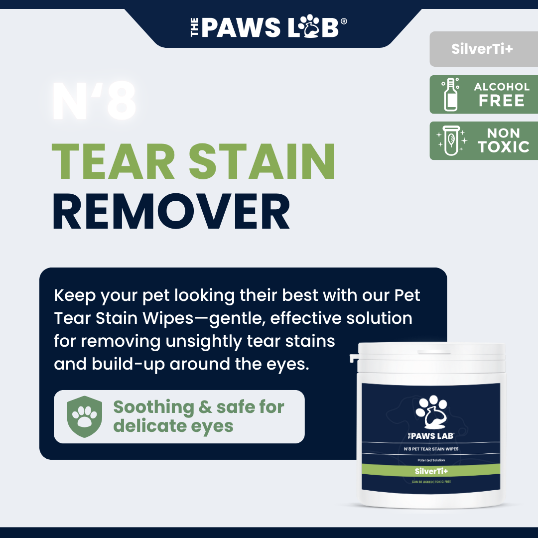 N’8 Pet Tear Stain Wipes