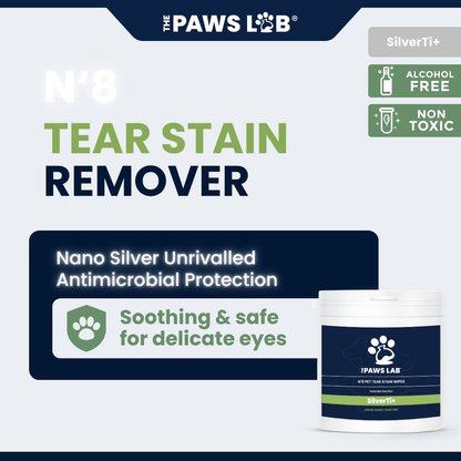 N’8 Pet Tear Stain Wipes